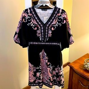 NWT Black/pink dress by Simple Flavor